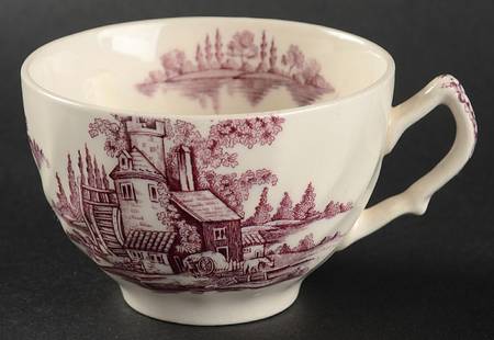 The Old Mill Purple Flat Cup