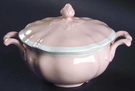 Old Staffordshire Sugar Bowl & Lid