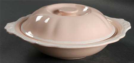 Old Staffordshire Round Covered Vegetable