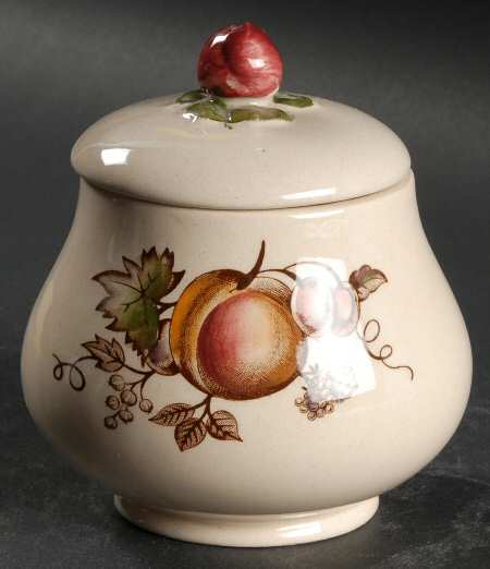 Orchard Sugar Bowl & Lid