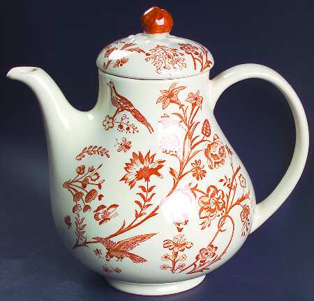 Oriental Garden Coffee Pot & Lid