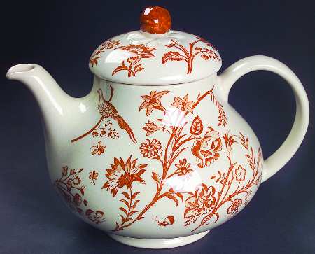 Oriental Garden Teapot & Lid