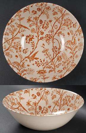 Oriental Garden 8" Round Vegetable Bowl