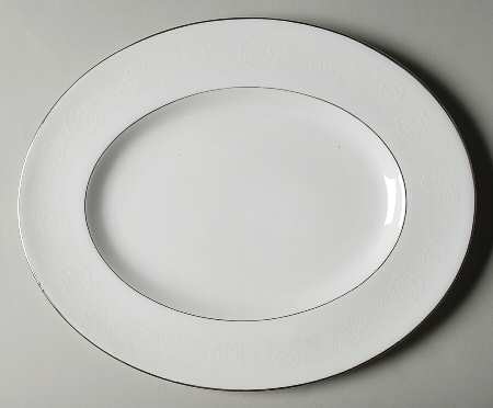 Organdy 13" Oval Serving Platter