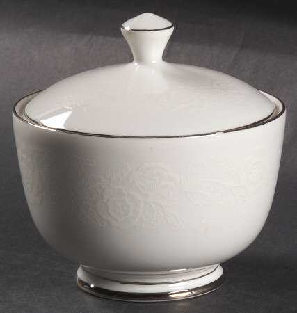 Organdy Sugar Bowl & Lid