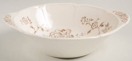 Oriental Rose Lugged Cereal Bowl