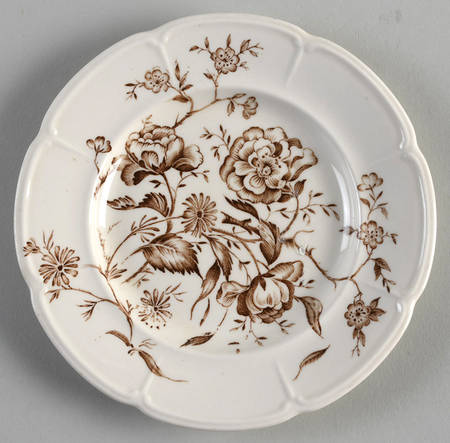 Oriental Rose Bread & Butter Plate