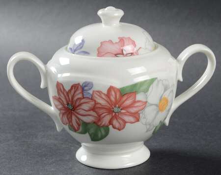 Orchid Splendour Sugar Bowl & Lid