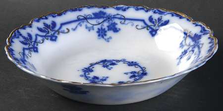 Oxford (Flow Blue) Coupe Soup Bowl