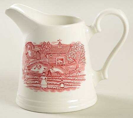 Patchwork Farm Pink Creamer