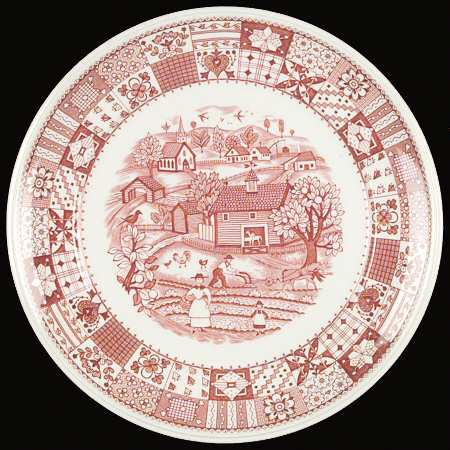 Patchwork Farm Pink by Johnson Brothers