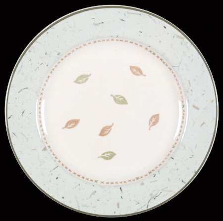Paper Leaves Salad Plate