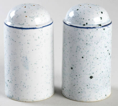 Patio Blue Salt & Pepper Set