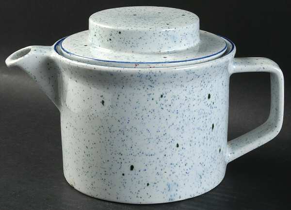 Patio Blue Teapot & Lid