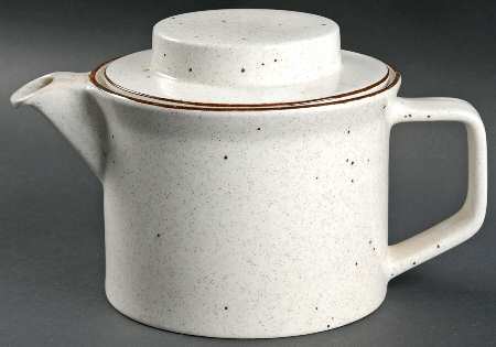 Patio Brown Teapot & Lid