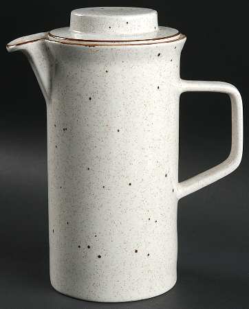 Patio Brown Coffee Pot & Lid