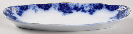 Peach (Flow Blue, Gold Accents) Relish