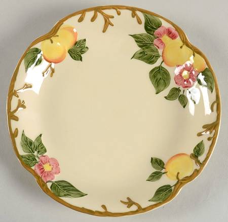 Peach Bloom Underplate for Gravy Boat