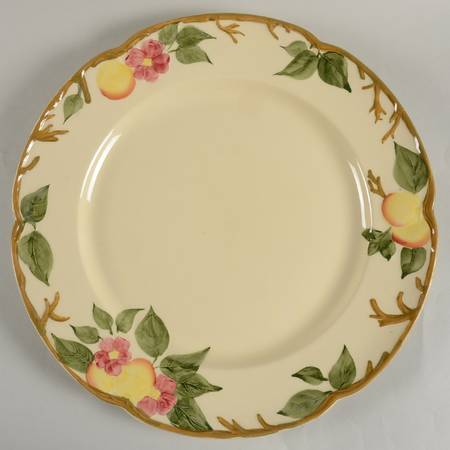 Peach Bloom 14" Chop Plate (Round Platter)