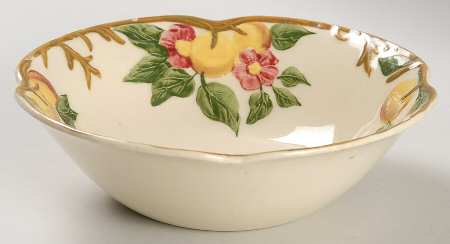 Peach Bloom Coupe Cereal Bowl