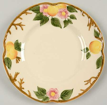Peach Bloom Dessert/Pie Plate