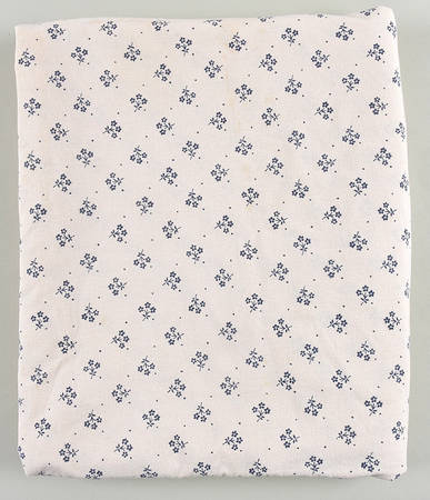 Petite Fleur Blue 52" Square Tablecloth