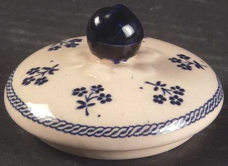 Petite Fleur Blue Lid for Sugar Bowl