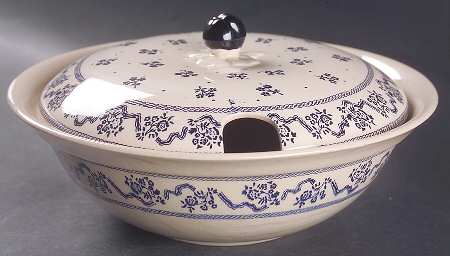 Petite Fleur Blue Tureen &  Lid