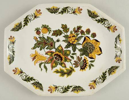 Persian Garden 12" Oval Serving Platter