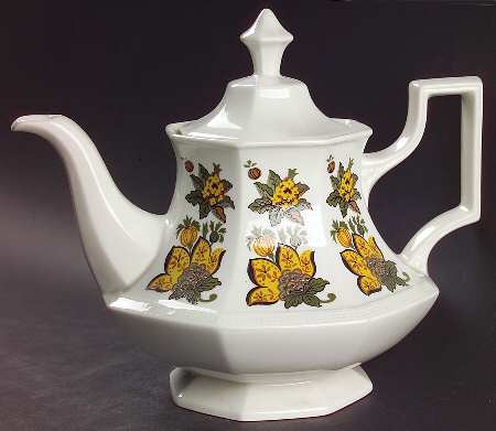 Persian Garden Teapot & Lid