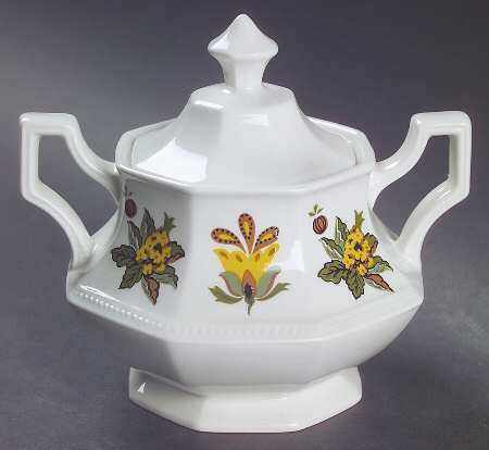 Persian Garden Sugar Bowl & Lid