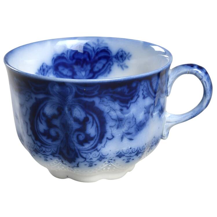 Persian (Flow Blue) Oversized Cup