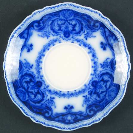 Persian (Flow Blue) Saucer