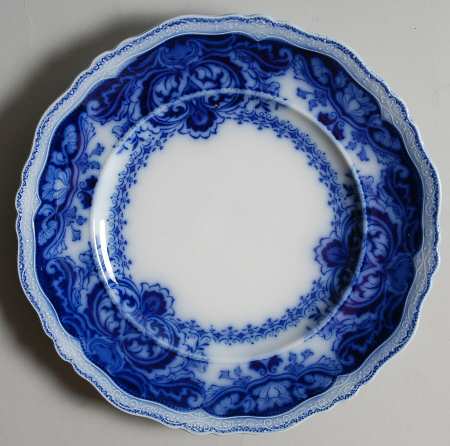 Persian (Flow Blue) Luncheon Plate