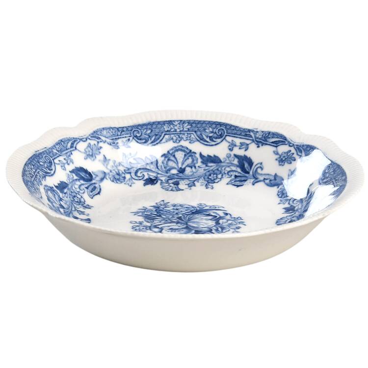 Persian Tulip Blue Fruit/Dessert (Sauce) Bowl