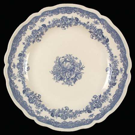 Persian Tulip Blue 12" Chop Plate (Round Platter)