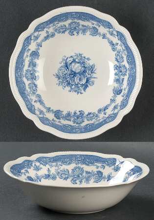 Persian Tulip Blue Coupe Cereal Bowl