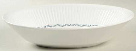 Plum Blossom 9" Oval Vegetable Bowl