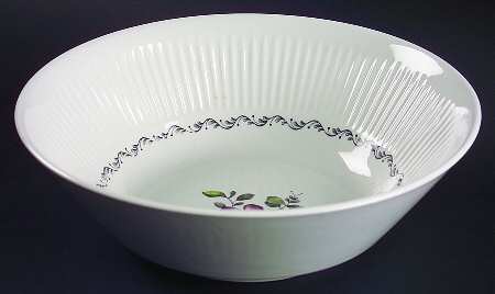 Plum Blossom 8" Round Vegetable Bowl