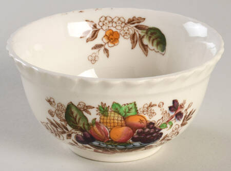 Pomona (Old English) Mini Open Sugar Bowl by Johnson Brothers