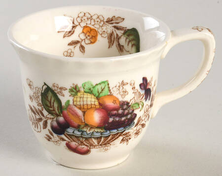 Pomona (Old English) Flat Demitasse Cup