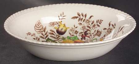 Pomona (Old English) 9" Oval Vegetable Bowl