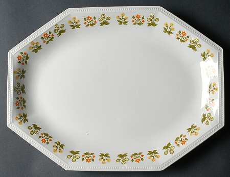 Posy 15" Oval Serving Platter