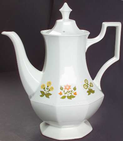 Posy Coffee Pot & Lid