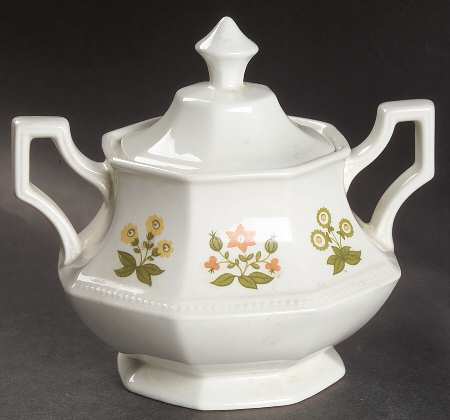 Posy Sugar Bowl & Lid