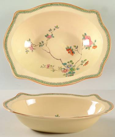 Princess Mary 9" Oval Vegetable Bowl