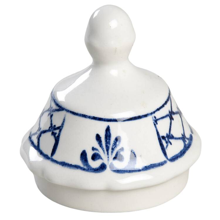 Provincial (Scalloped Edge) Lid for Sugar Bowl