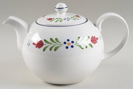 Provincial (Smooth Edge) Teapot & Lid