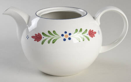 Provincial (Smooth Edge) Teapot No Lid