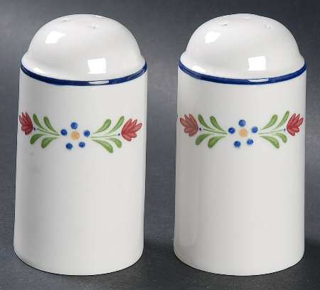 Provincial (Smooth Edge) Salt & Pepper Set